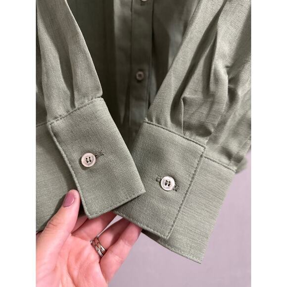 🔴Yana K BRAYDON TOP airflo in Sage‎ XS - Picture 2 of 8